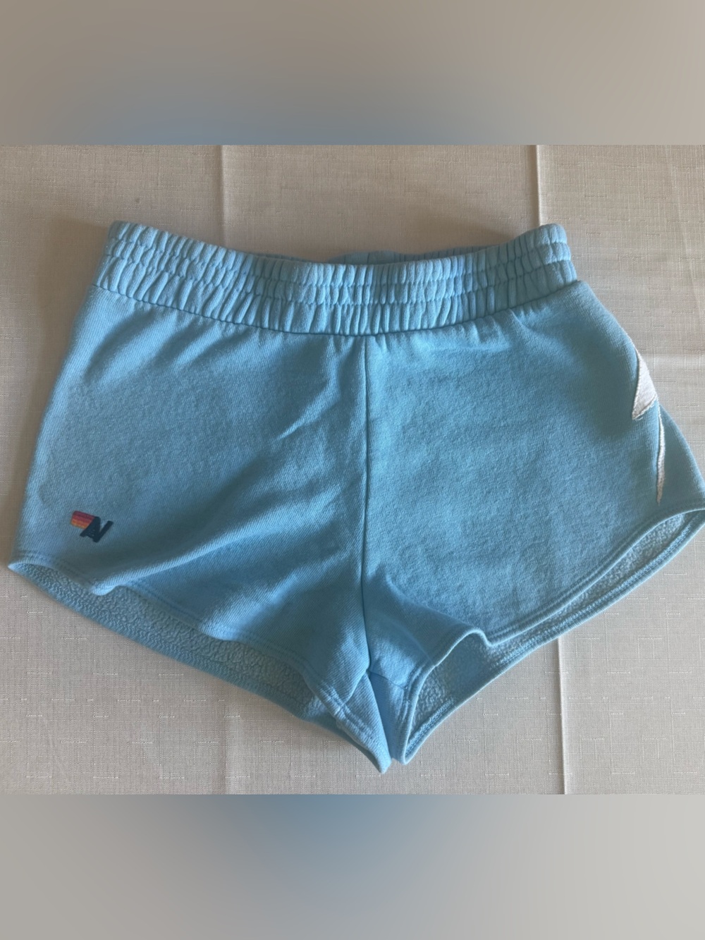 Aviator Nation Light Blue Athletic Shorts